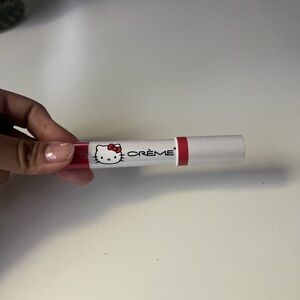 Hello Kitty Lip Balm(Red) Elf lip gloss (Purple)